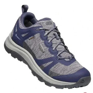 Keen Terradora II WP Shoe Womens Graystone Shark Size 8